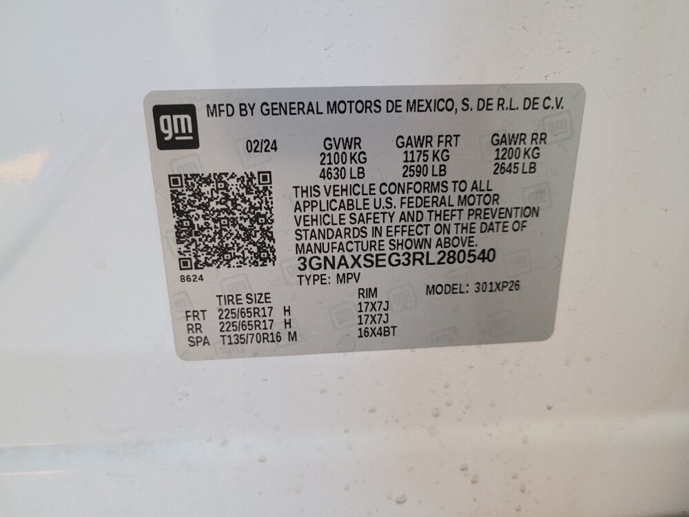 2024 Chevrolet Equinox in Miamisburg, OH 45342 - 18127345 33