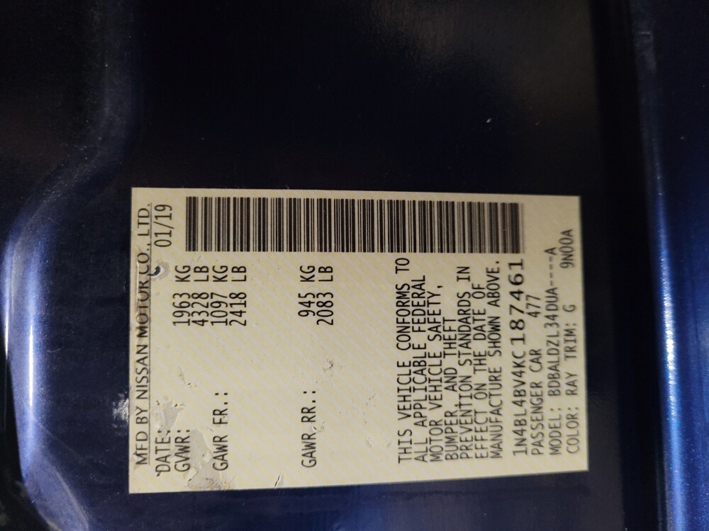 2019 Nissan Altima in Temple Hills, MD 20746 - 18127349 33