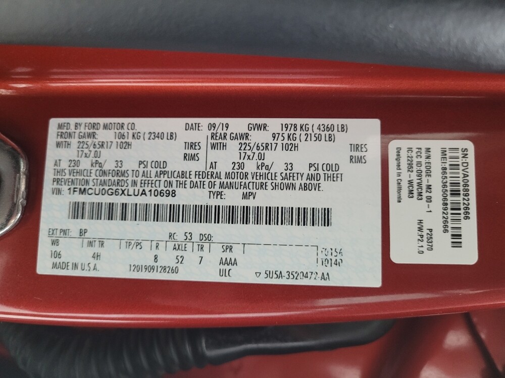 2020 Ford Escape in St. Louis, MO 63125 - 18127361 33