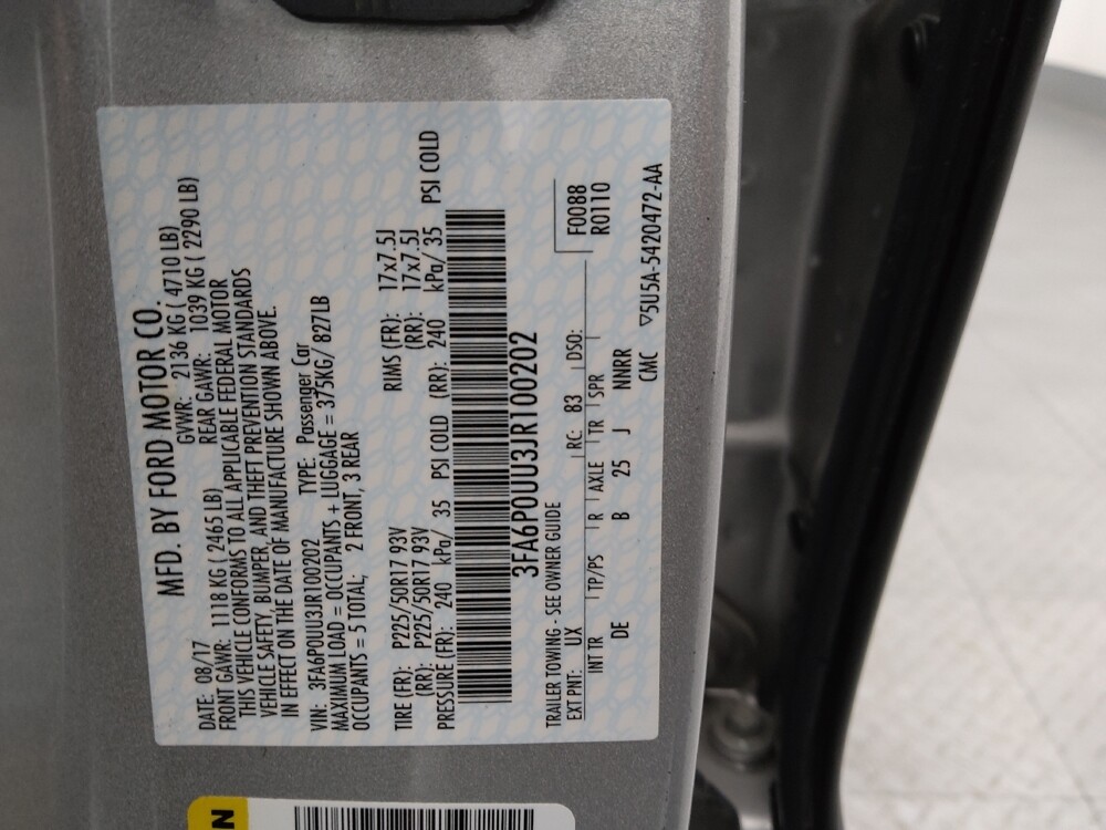 2018 Ford Fusion in Gladstone, MO 64118 - 18127363 33