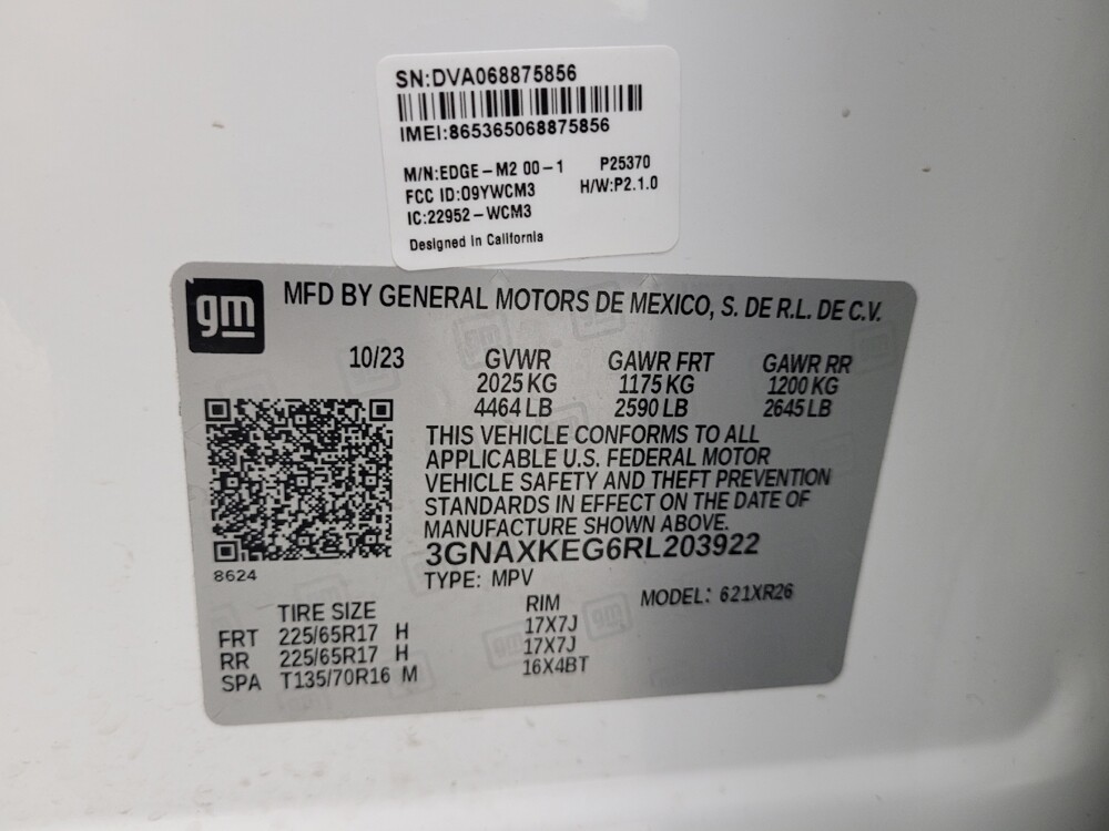 2024 Chevrolet Equinox in St. Louis, MO 63125 - 18127364 33