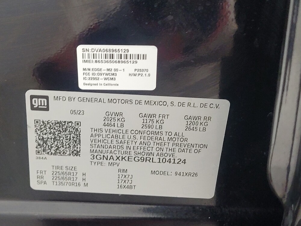 2024 Chevrolet Equinox in St. Louis, MO 63125 - 18127366 33