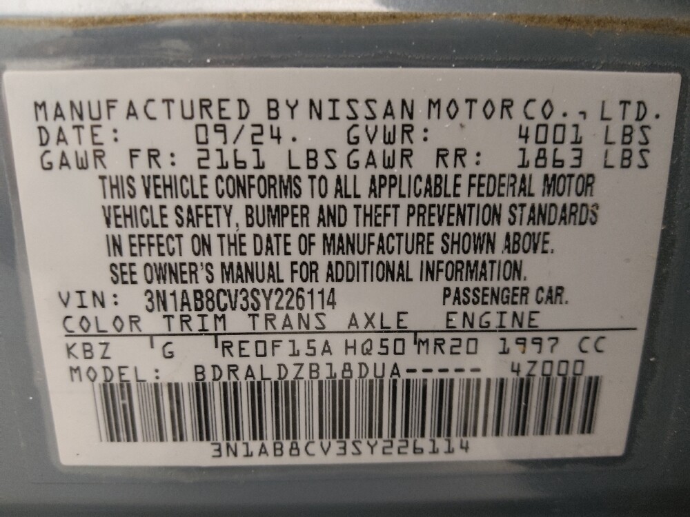 2025 Nissan Sentra in Gladstone, MO 64118 - 18127367 33