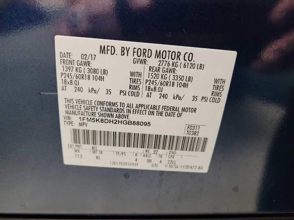 2017 Ford Explorer in Eastpointe, MI 48021 - 18127382 33
