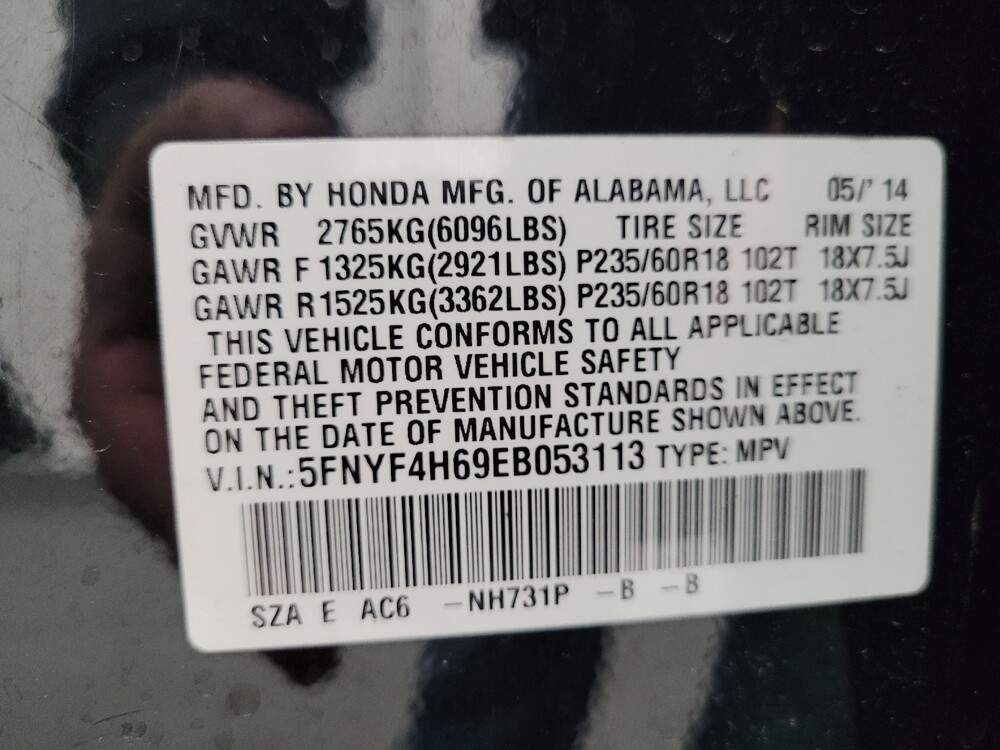 2014 Honda Pilot in Eastpointe, MI 48021 - 18127387 33