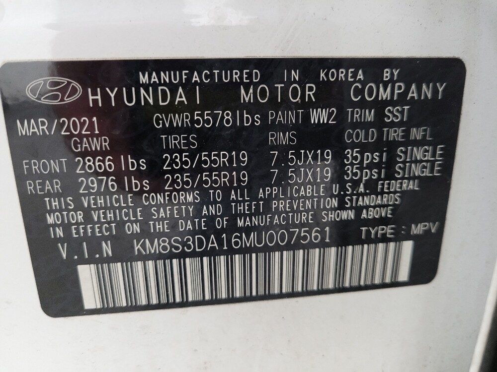 2021 Hyundai Santa Fe in Grand Rapids, MI 49508 - 18127390 33