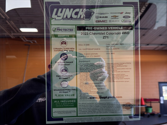 2023 Chevrolet Colorado in Burlington, WI 53105 - 18127420 37
