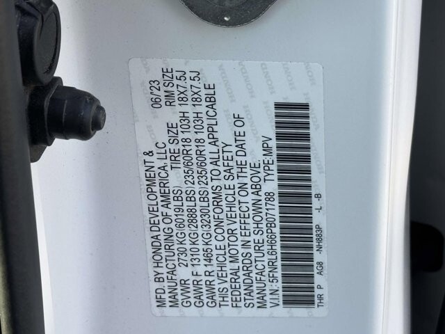 2023 Honda Odyssey in Winchester, VA 22602 - 18127433 61