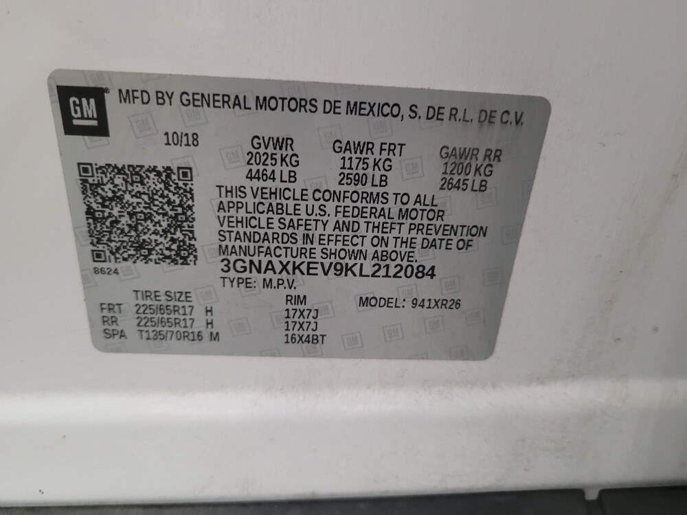 2019 Chevrolet Equinox in Riverside, CA 92504 - 18127451 33