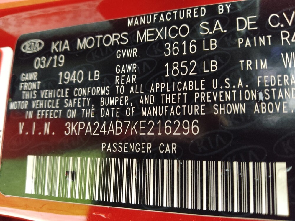 2019 Kia Rio in Stone Mountain, GA 30083 - 18127464 33