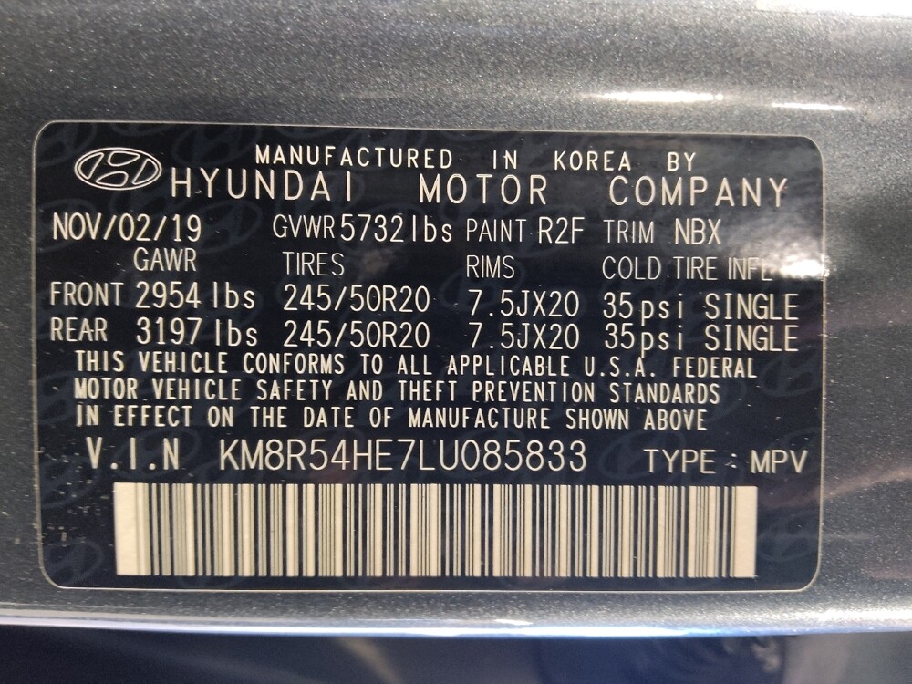 2020 Hyundai Palisade in Macon, GA 31210 - 18127474 33