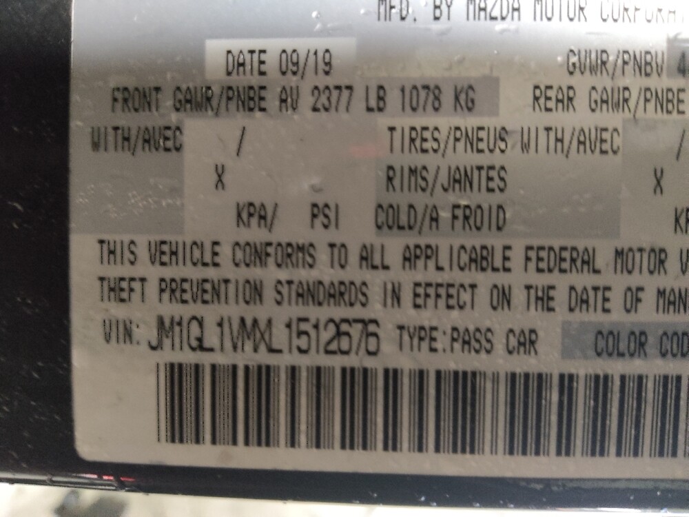 2020 MAZDA MAZDA6 in Pelham, AL 35124 - 18127482 33