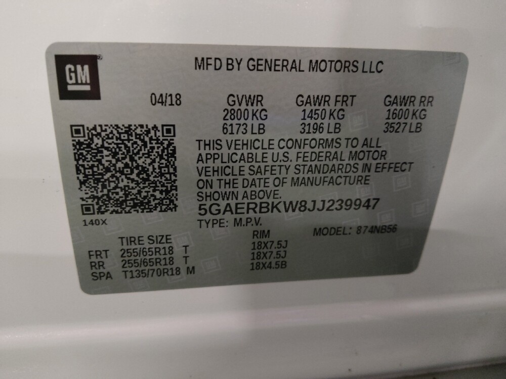 2018 Buick Enclave in Round Rock, TX 78664 - 18127501 33