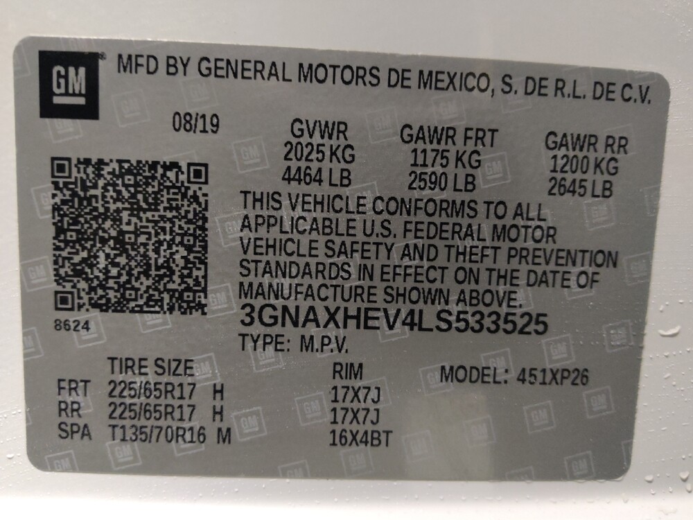 2020 Chevrolet Equinox in Glendale, AZ 85301 - 18127509 33