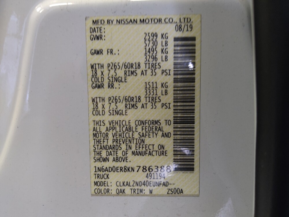 2019 Nissan Frontier in Phoenix, AZ 85022 - 18127511 33