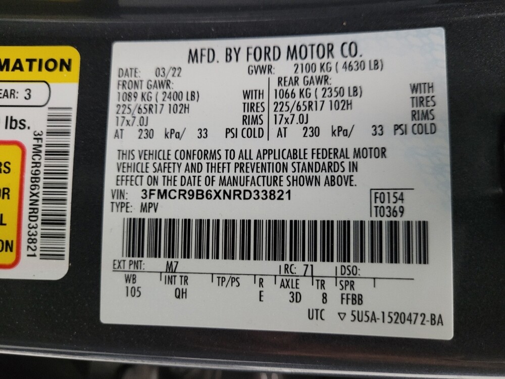 2022 Ford Bronco Sport in Mesa, AZ 85210 - 18127513 33