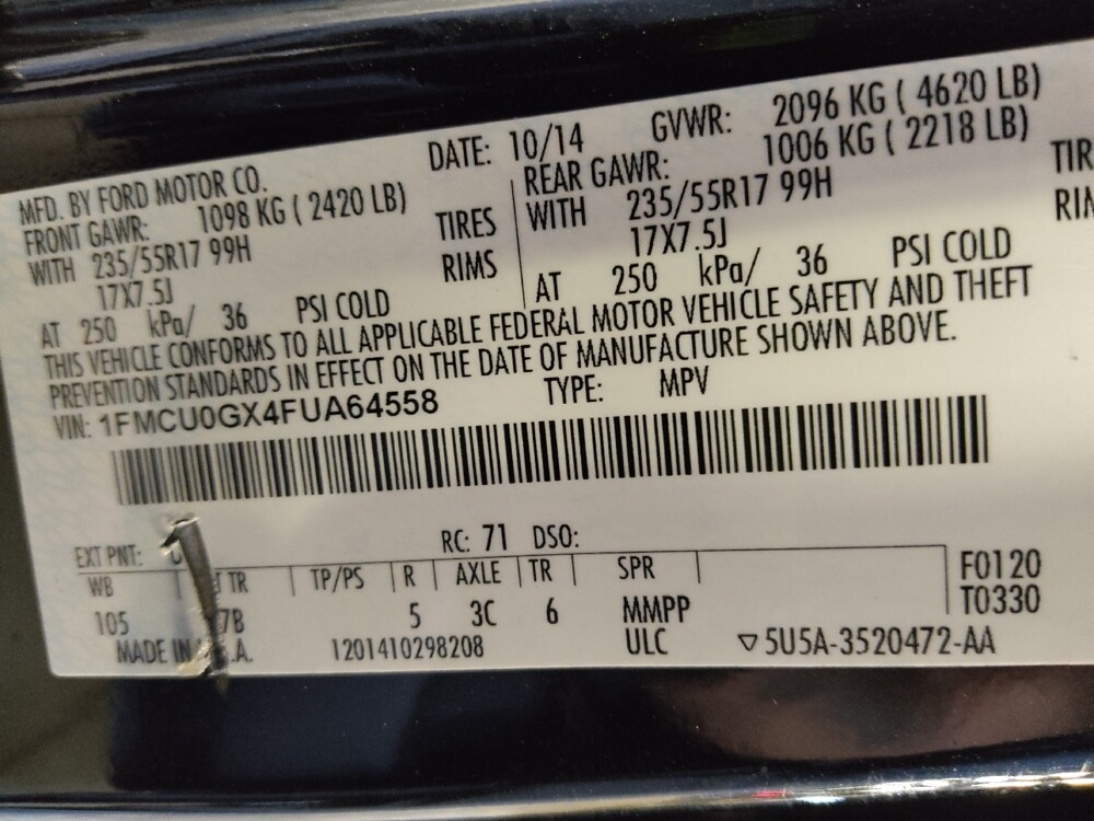 2015 Ford Escape in Tampa, FL 33612 - 18127527 33