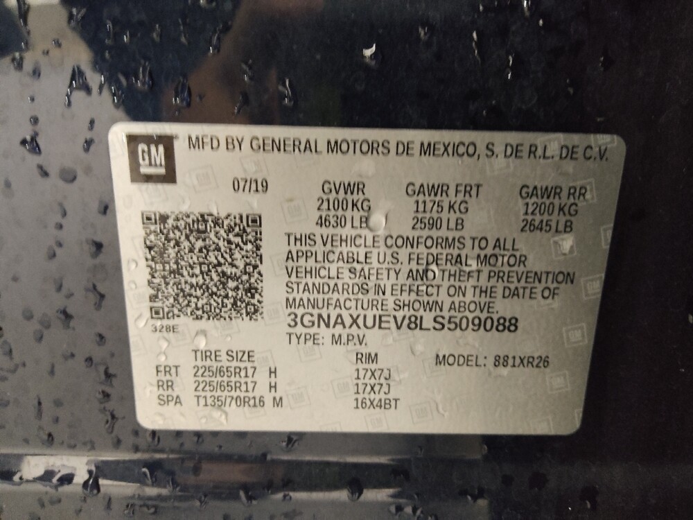 2020 Chevrolet Equinox in Morrow, GA 30260 - 18127528 33