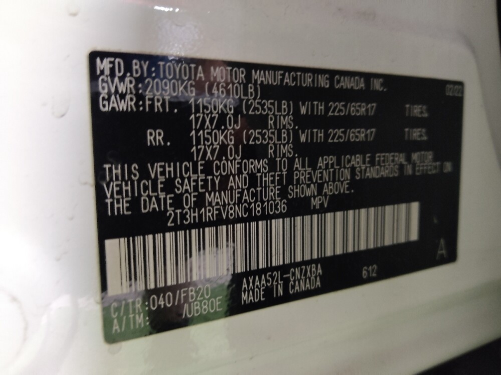 2022 Toyota RAV4 in Tampa, FL 33612 - 18127530 33