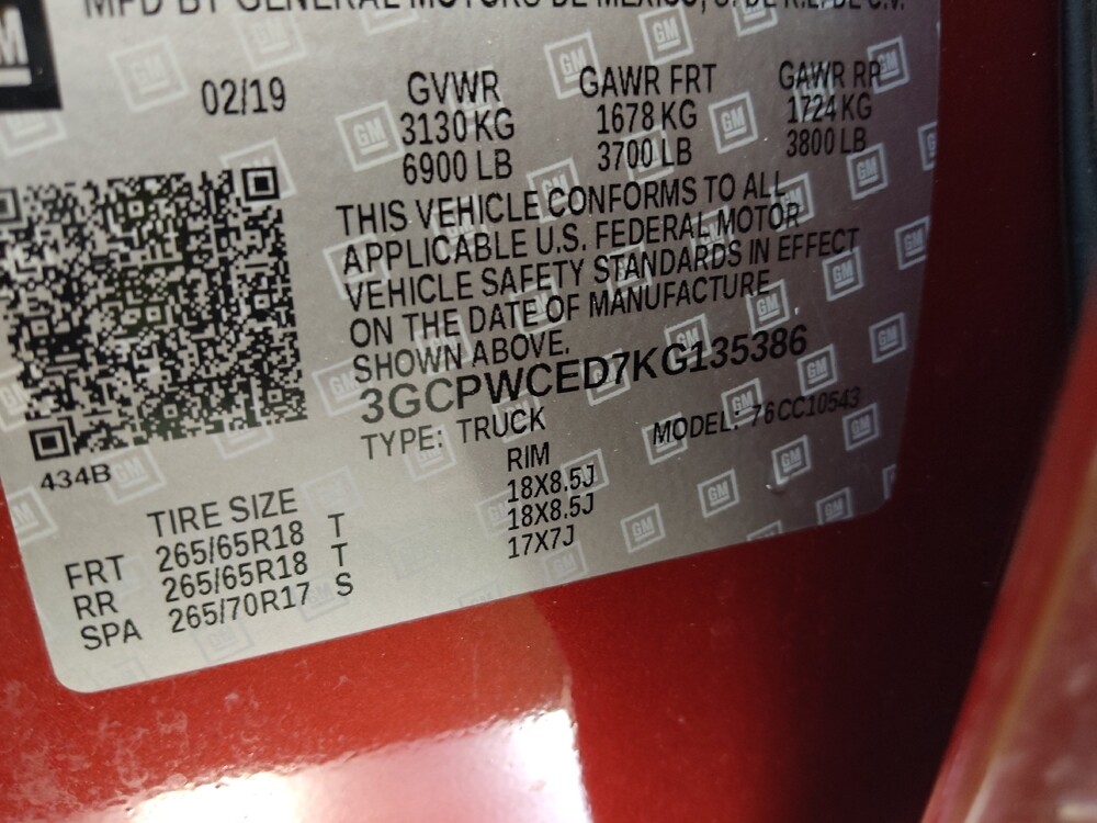 2019 Chevrolet Silverado 1500 in Clearwater, FL 33764 - 18127539 33