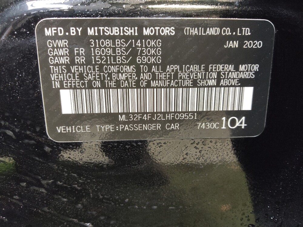 2020 Mitsubishi Mirage G4 in Tampa, FL 33612 - 18127544 33