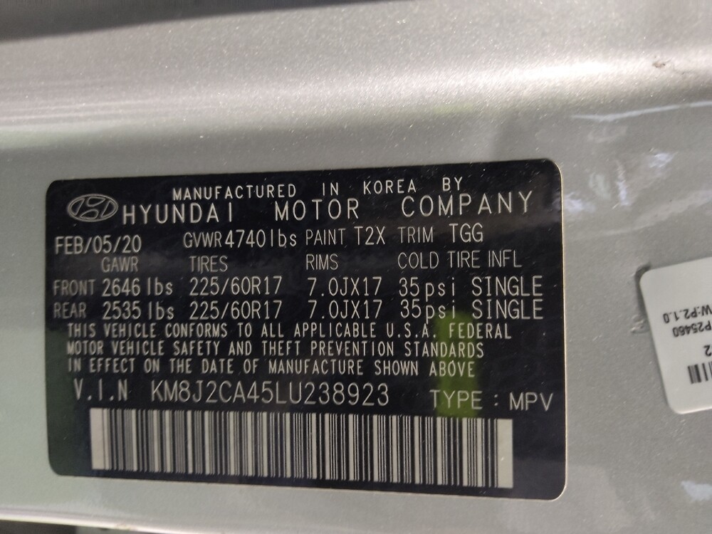 2020 Hyundai Tucson in Clearwater, FL 33764 - 18127545 33