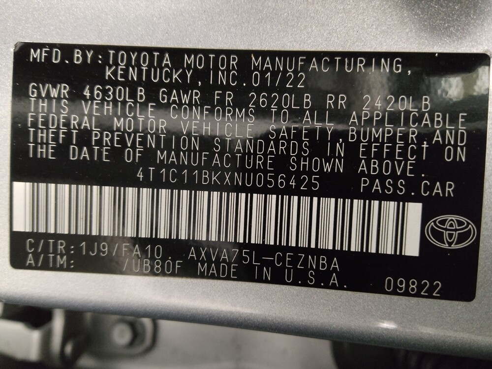 2022 Toyota Camry in Las Vegas, NV 89102 - 18127549 33