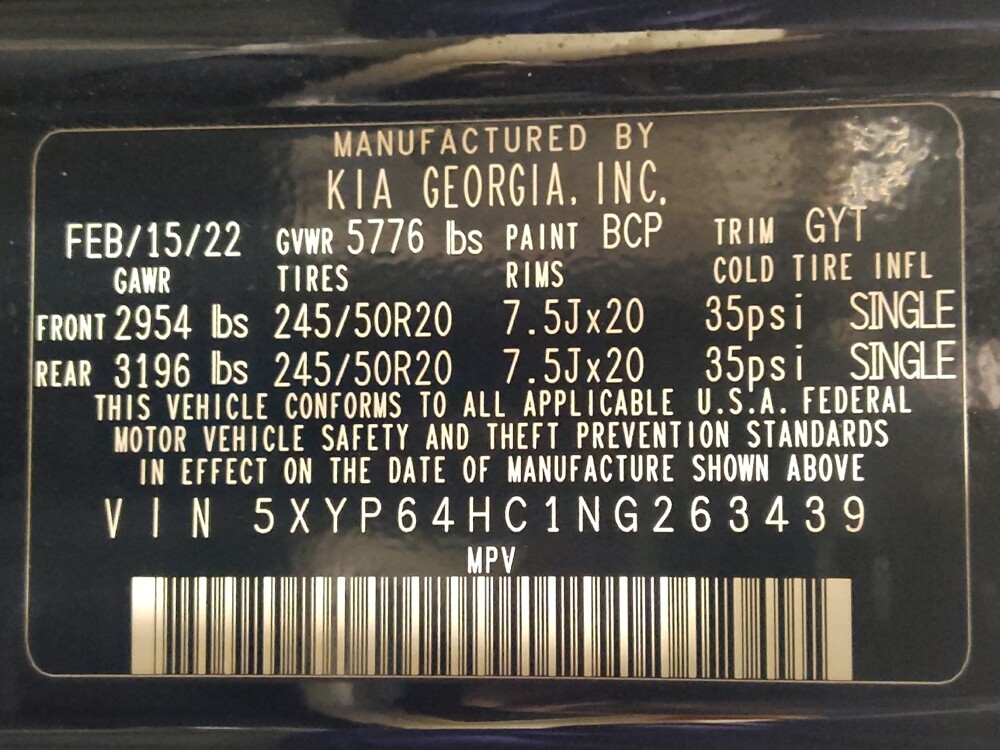 2022 Kia Telluride in Savannah, GA 31419 - 18127571 33