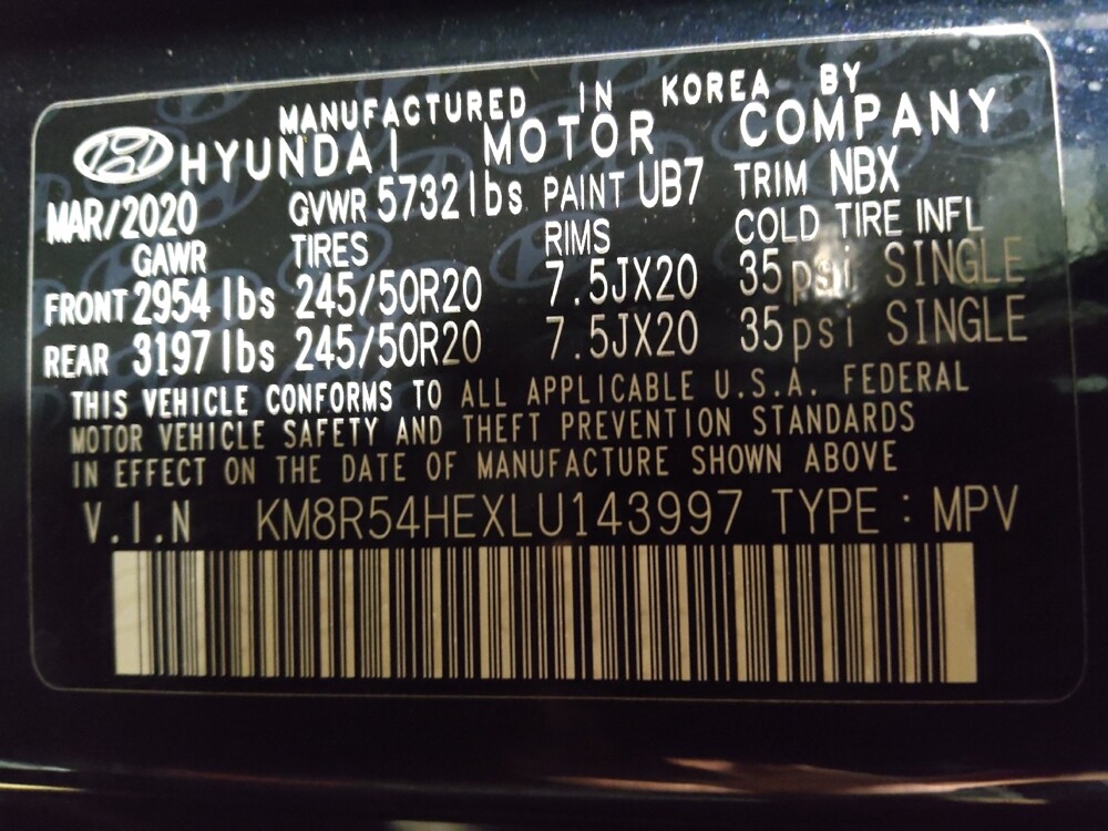 2020 Hyundai Palisade in Savannah, GA 31419 - 18127584 33