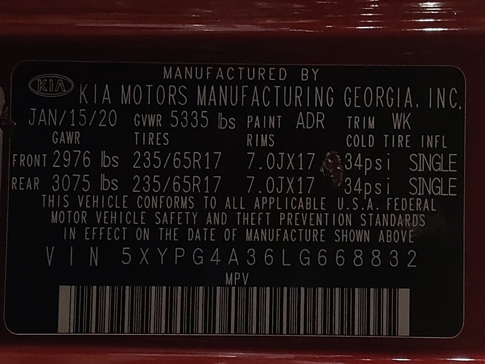 2020 Kia Sorento in Orlando, FL 32808 - 18127585 33