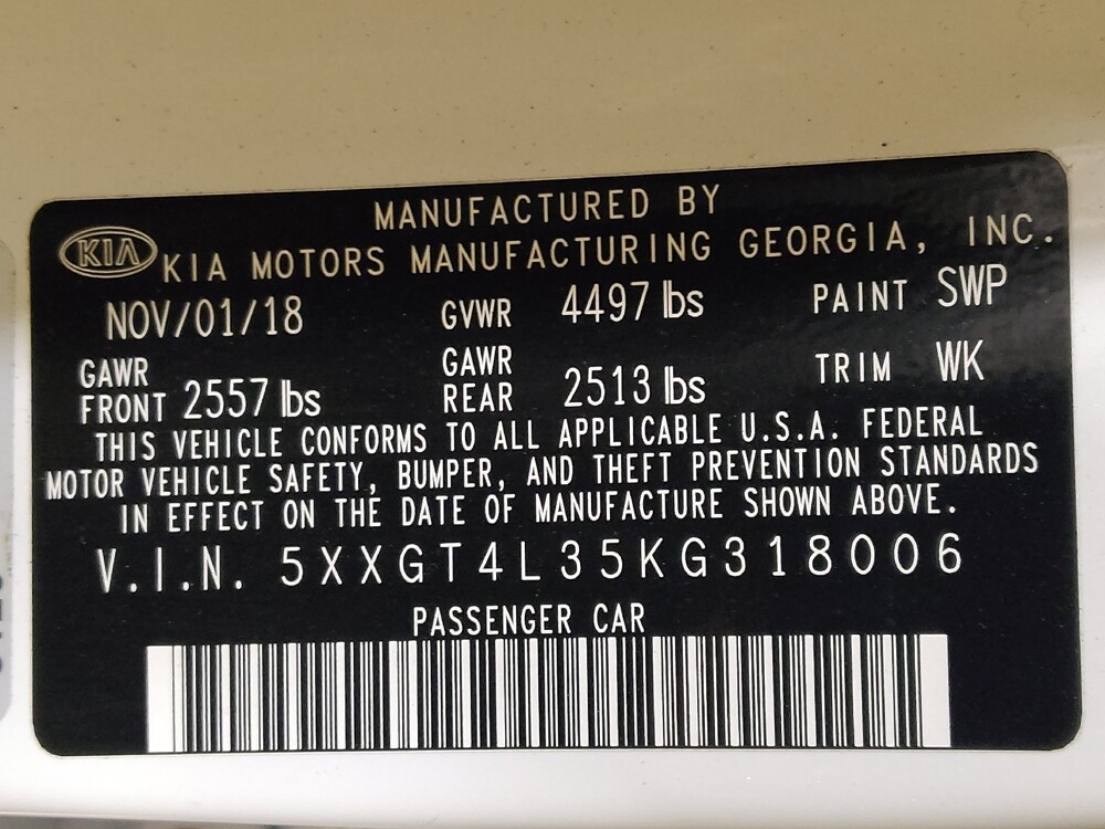 2019 Kia Optima in Miami, FL 33157 - 18127591 33