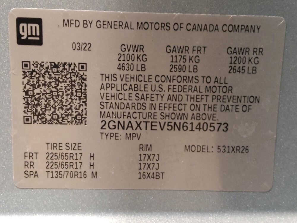 2022 Chevrolet Equinox in West Palm Beach, FL 33409 - 18127603 33