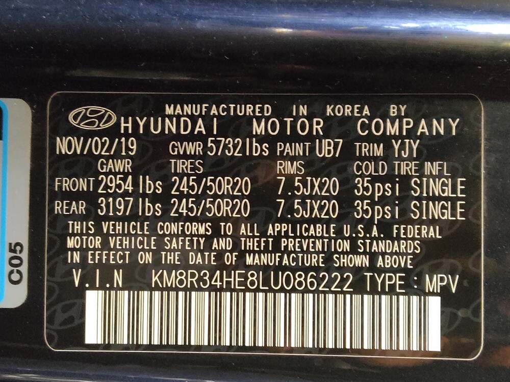 2020 Hyundai Palisade in Jacksonville, FL 32210 - 18127606 33