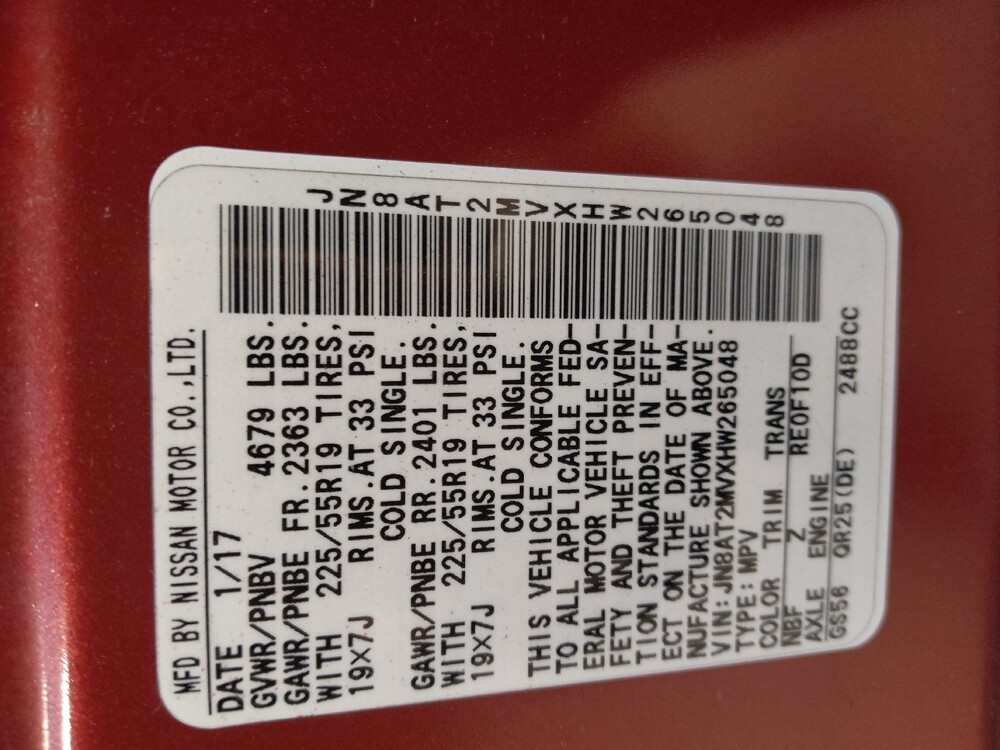 2017 Nissan Rogue in Charlotte, NC 28213 - 18127616 33