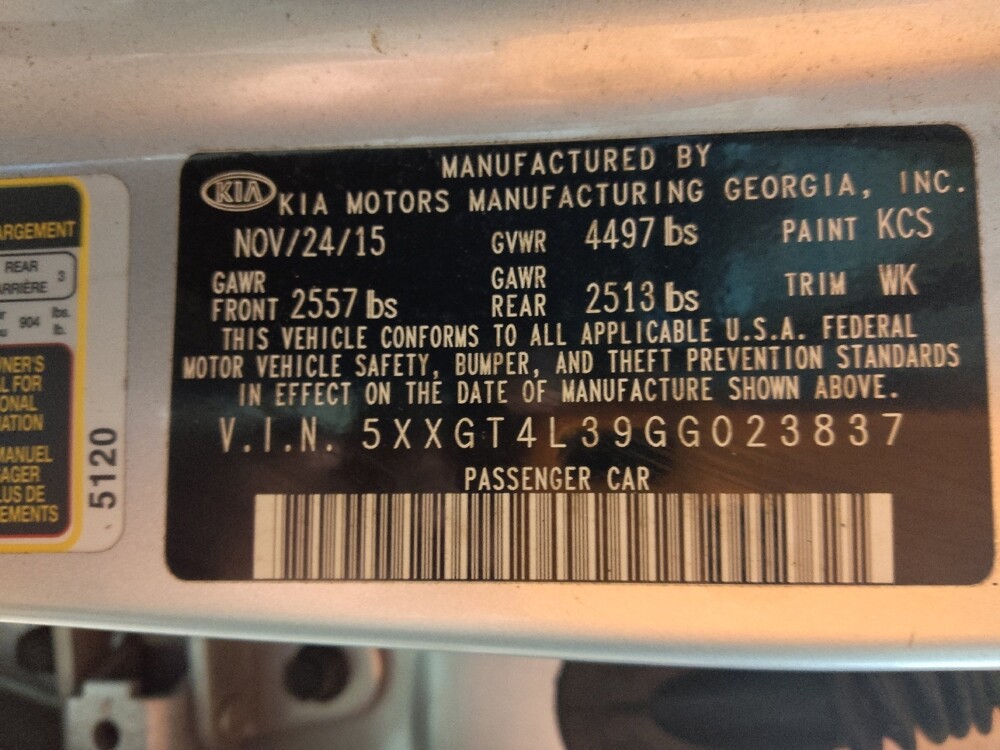 2016 Kia Optima in Greensboro, NC 27407 - 18127617 33