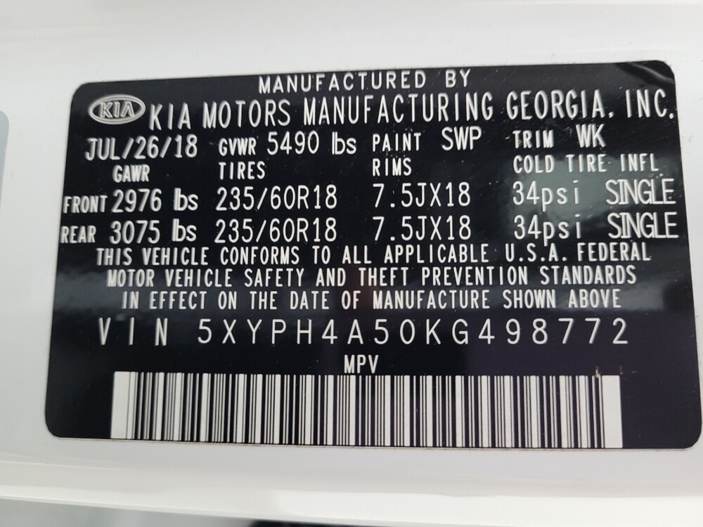 2019 Kia Sorento in Fayetteville, NC 28304 - 18127621 33