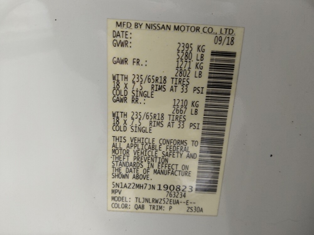 2018 Nissan Murano in Fayetteville, NC 28304 - 18127626 33