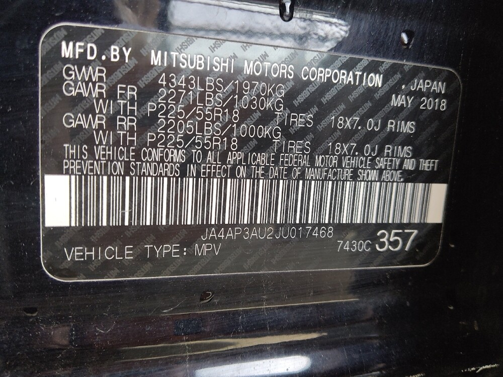 2018 Mitsubishi Outlander Sport in Charlotte, NC 28213 - 18127630 33