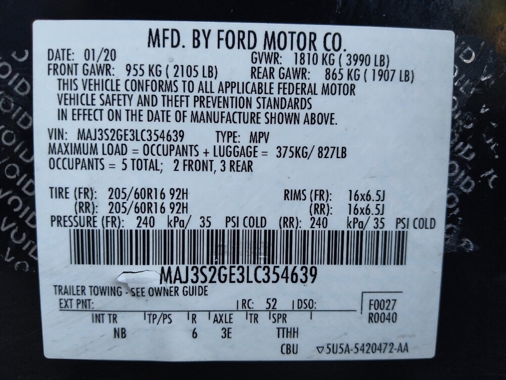 2020 Ford EcoSport in Baton Rouge, LA 70816 - 18127642 33