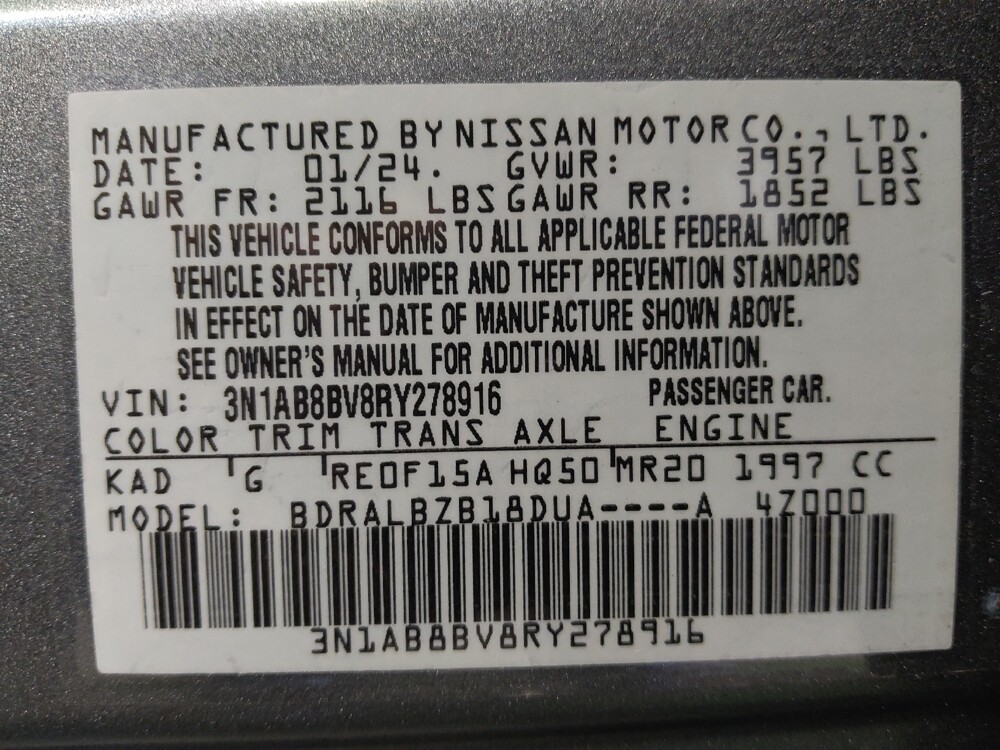 2024 Nissan Sentra in Houston, TX 77034 - 18127664 33