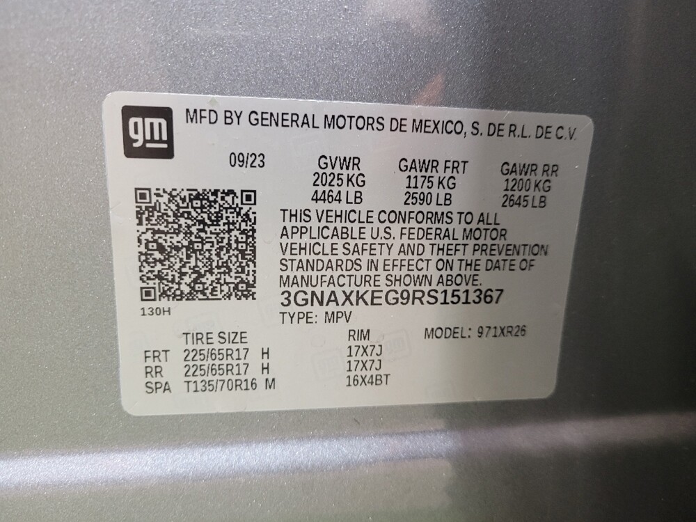 2024 Chevrolet Equinox in Louisville, KY 40258 - 18127681 33