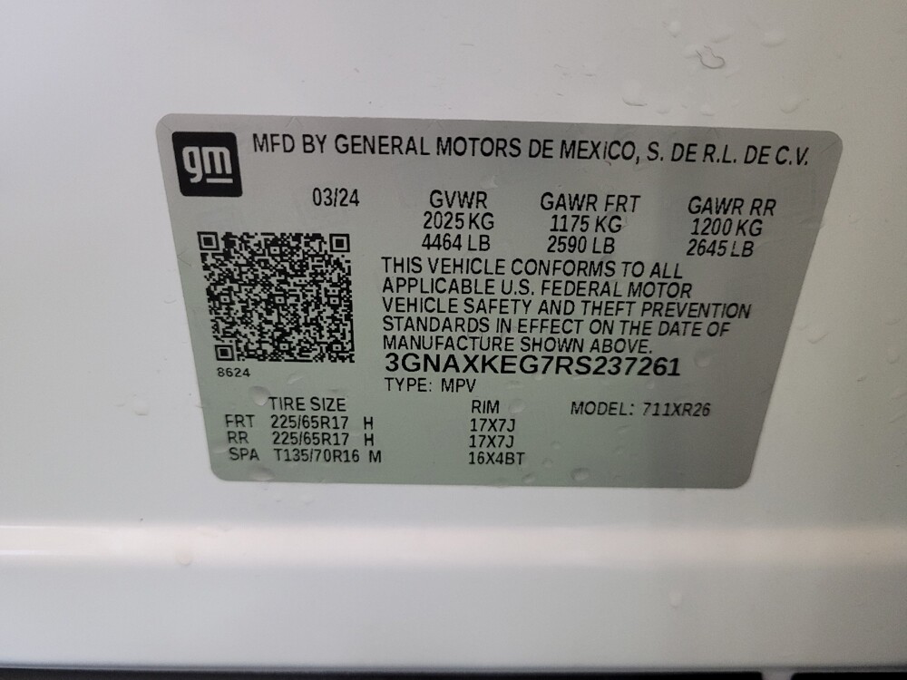 2024 Chevrolet Equinox in Columbus, OH 43228 - 18127685 33