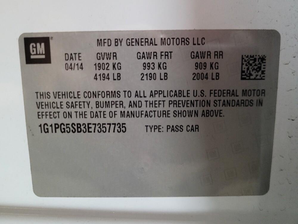 2014 Chevrolet Cruze in New Castle, DE 19720 - 18127686 33