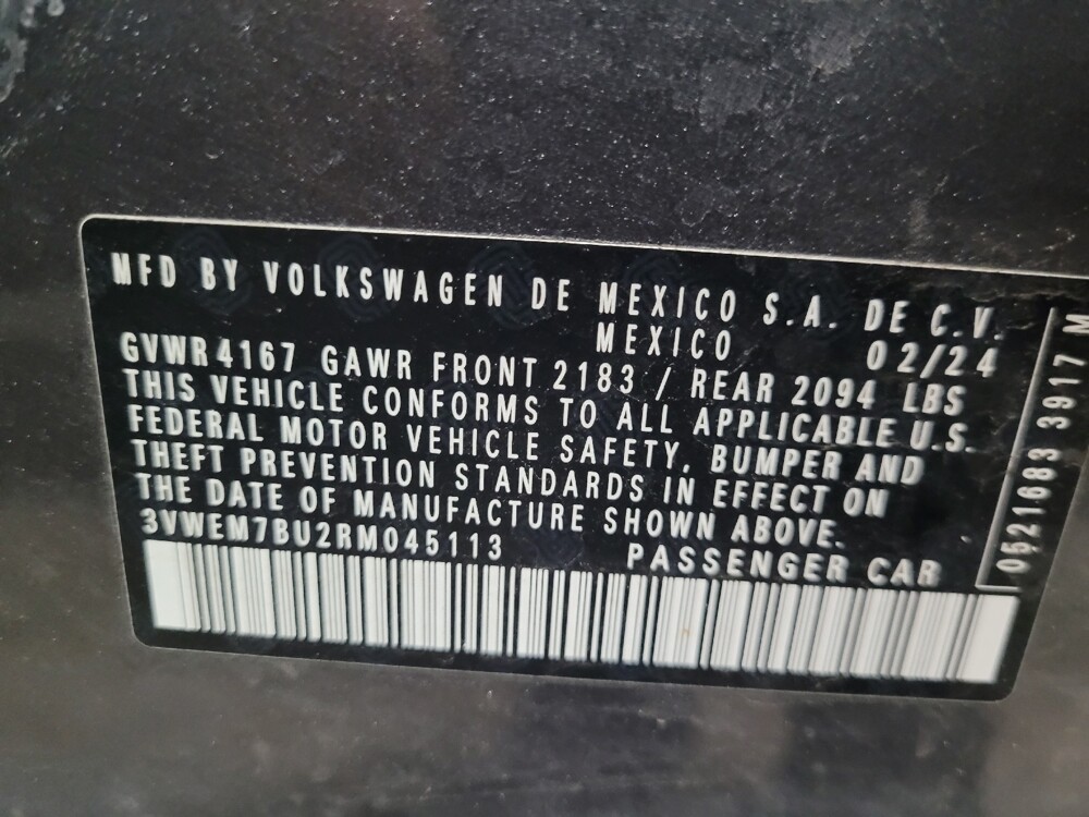 2024 Volkswagen Jetta in Pittsburgh, PA 15236 - 18127694 33