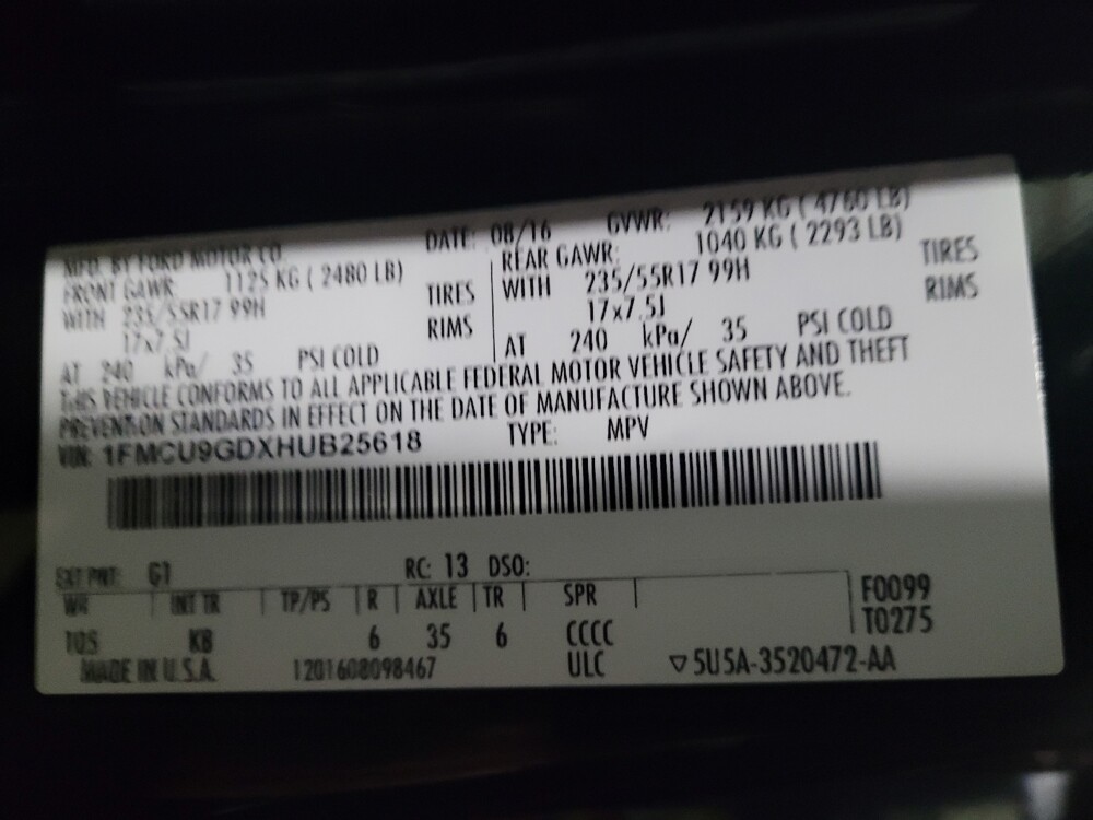 2017 Ford Escape in Richmond, VA 23235 - 18127696 33