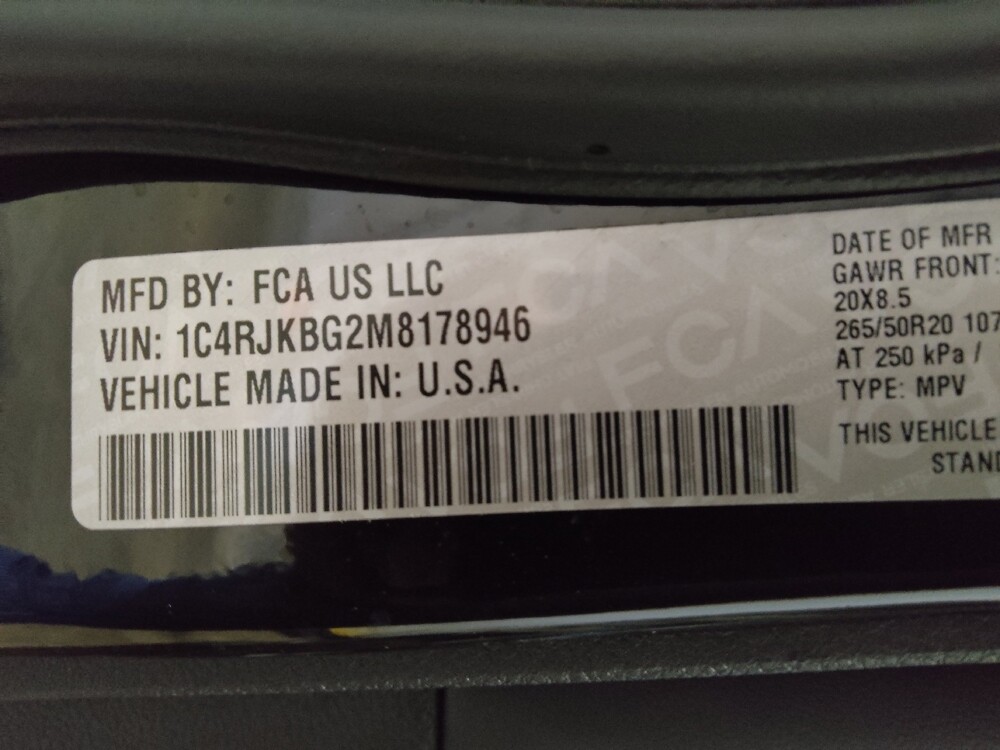 2021 Jeep Grand Cherokee L in Henrico, VA 23223 - 18127698 33