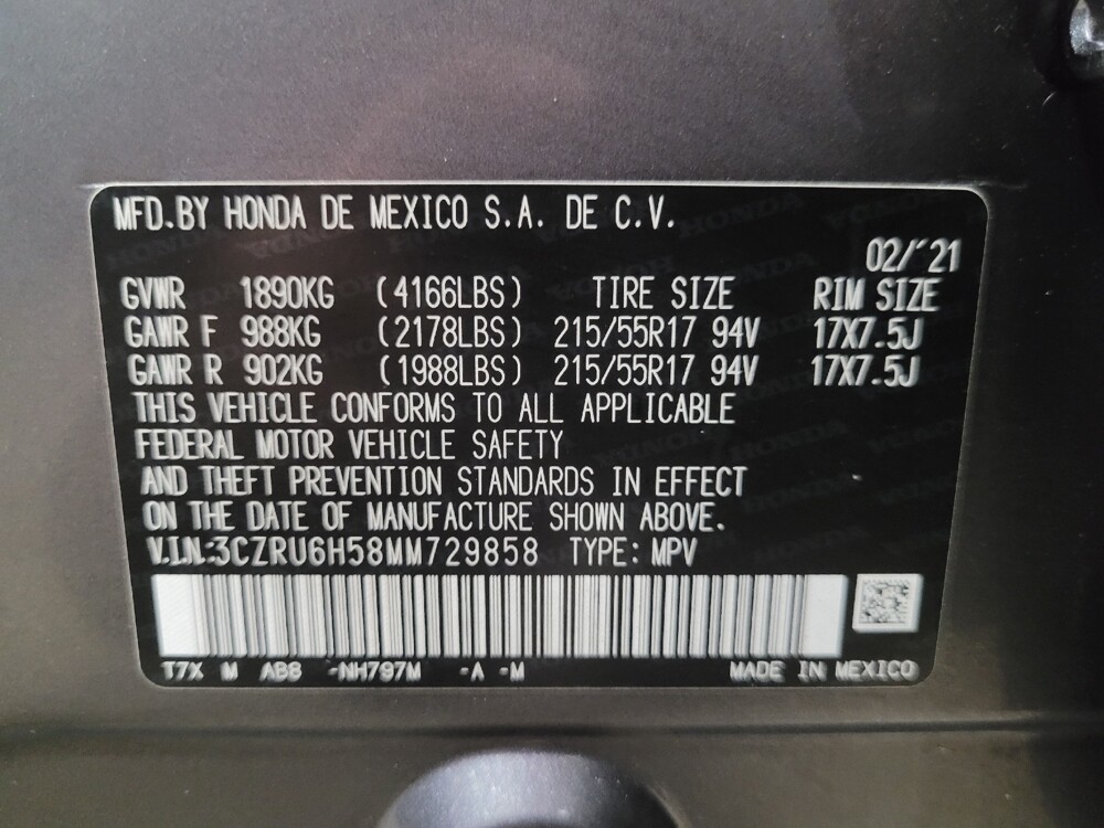 2021 Honda HR-V in Henrico, VA 23223 - 18127706 33