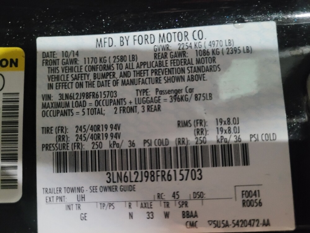 2015 Lincoln MKZ in Laurel, MD 20724 - 18127713 33