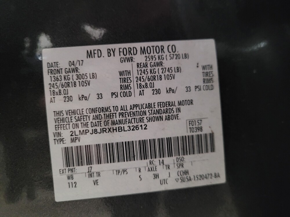 2017 Lincoln MKX in Richmond, VA 23235 - 18127714 33