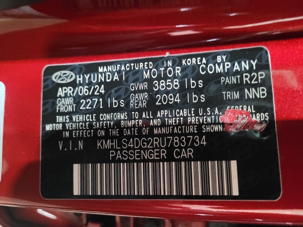 2024 Hyundai Elantra in New Castle, DE 19720 - 18127719 33